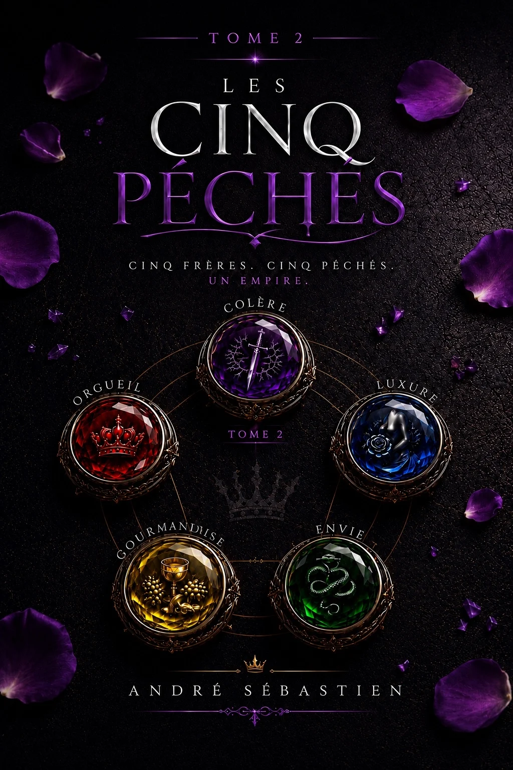 Couverture de LES CINQ PÉCHÉS - TOME 2 par ANDRE SEBASTIEN