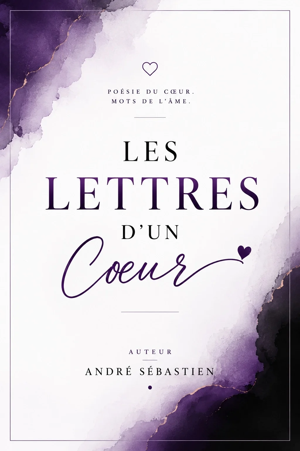 Couverture de LES LETTRES D'UN COEUR par ANDRE SEBASTIEN
